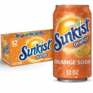 Kroger - Sunkist® Orange Soda Can - LIMIT OF 10, 12 pk / 12 fl oz