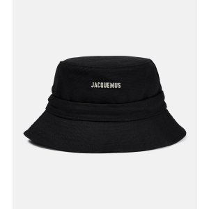 Jacquemus Logo canvas bucket hat