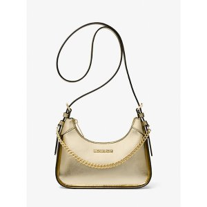 Michael Kors Wilma Small Metallic Crossbody Bag