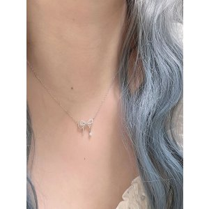 SHEIN 1pc Bowknot Pendant Necklace | SHEIN USA