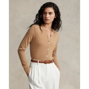 Ralph Lauren Cashmere Crewneck Cardigan