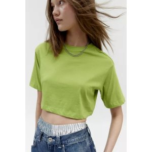 BDG Boyfriend Cropped Boxy Tee