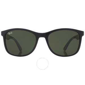 Ray-Ban Ray Ban Green Square Unisex Sunglasses RB4374 601/31 56