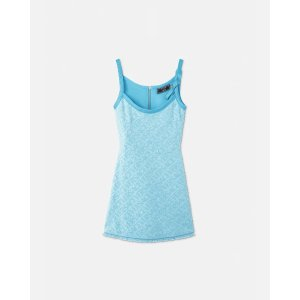 Versace Versace Allover Towel Mini Dress