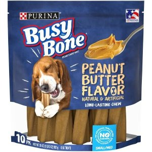 Purina , Long-Lasting Peanut Butter Flavor Small/Medium Dog Treats
