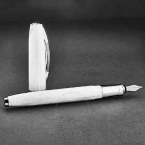 Visconti 'Venus' White Ballpoint Pen