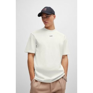 HUGO Relaxed-fit T-shirt in cotton with logo print