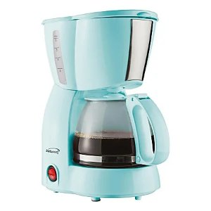 Brentwood 4 Cup 650 Watt Coffee Maker Blue - Office Depot