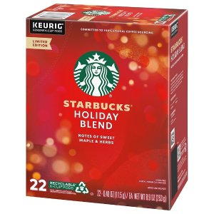 Starbucks Holiday Blend Coffee Keurig® K-Cup® Pods,