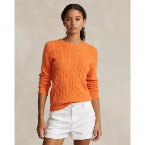 Ralph Lauren Cable-Knit Cashmere Sweater