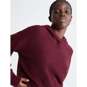 Calvin Klein Sweater Lounge Plush Hoodie