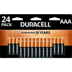 Duracell ® Coppertop AAA Alkaline Batteries, Pack Of 24 Item # 545469