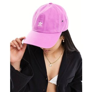 relaxed mini logo cap in purple