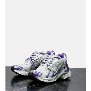 Balenciaga Runner mesh-trimmed nylon sneakers