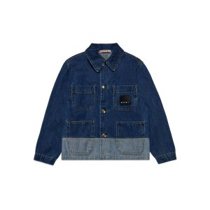 Marni patch-pocket denim jacket