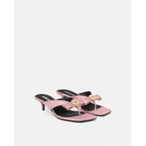 Versace Gianni Ribbon Satin Mules 45 mm
