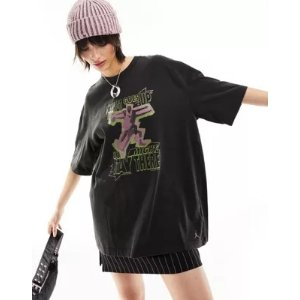 Nike Jordan oversized jumpman graphic T-shirt in black