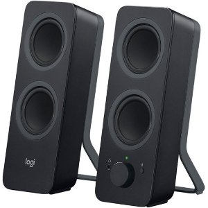 Logitech - Z207 2.0 Bluetooth Stereo Computer Speakers - Black