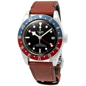 Tudor Black Bay Automatic Black Dial GMT Pepsi Bezel Men's Watch