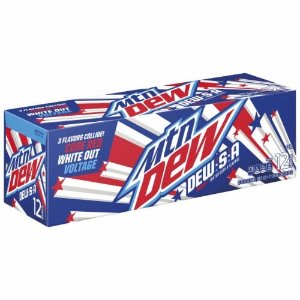 Kroger - Mountain Dew Dew-S-A Soda Cans - LIMIT OF 10, 12 pk / 12 fl oz