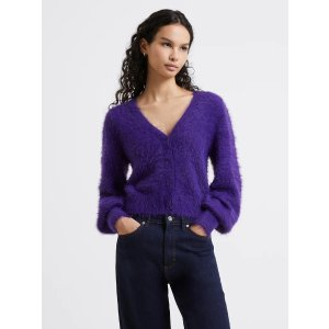 Meena Fluffy Longsleeve Cardigan