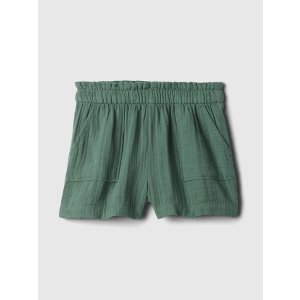 Gap babyGap Crinkle Gauze Pull-On Shorts