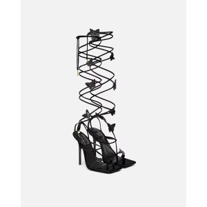 Versace Crystal Butterflies Sandals