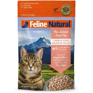 Feline Natural Feline Natural Lamb & King Salmon Feast Grain-Free Freeze-Dried Cat Food
