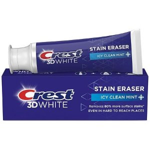 Crest Crest 3D White Stain Eraser Toothpaste Icy Clean Mint