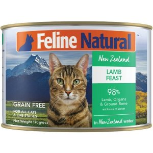 Feline Natural Feline Natural Lamb Feast Grain-Free Canned Cat Food