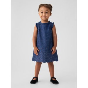 Gap × DOEN Baby Eyelet Denim Dress