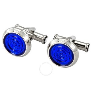 Montblanc Urban Spirit Round Stainless Steel Cufflinks