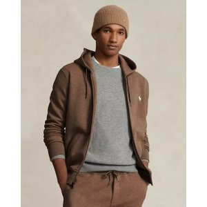 Ralph Lauren Double-Knit Full-Zip Hoodie