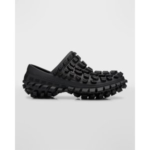Balenciaga Men's Bouncer Extreme Tire Tread Clogs