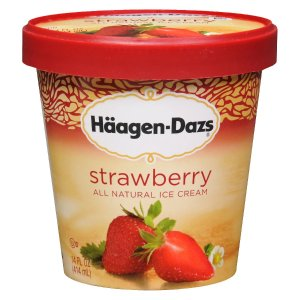 Haagen Dazs Ice Cream Strawberry