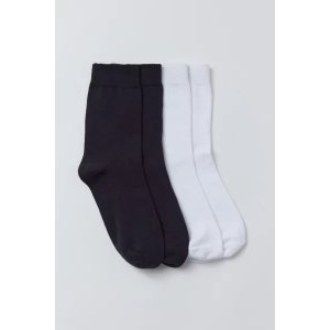 Urban Outfitters Essential Crew Sock 2-Pack