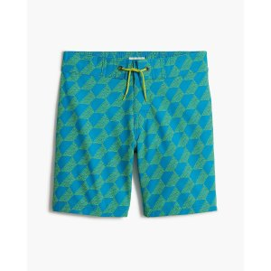 J.Crew Boys' geometric swim trunk