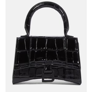 Balenciaga Hourglass Mini leather crossbody bag