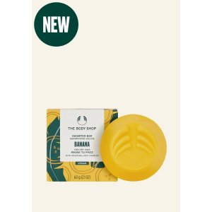 The Body Shop Banana Truly Nourishing Shampoo Bar