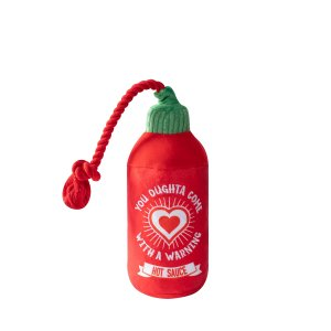 PetShop by Fringe Studio Hearts On Fire Plush Dog Toy, X-Large