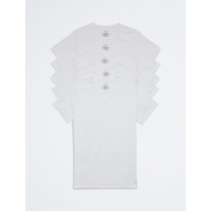 Calvin Klein Cotton Classics 5-Pack V-Neck T-Shirt