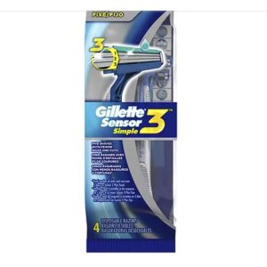 Gillette Sensor3 Simple Men's Disposable Razors