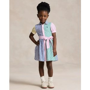 Ralph Lauren Striped Cotton Fun Shirtdress