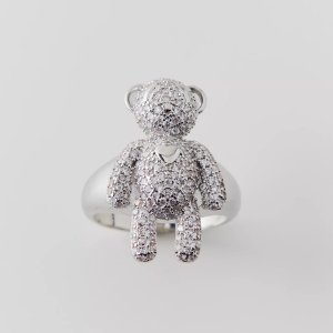 Iced Teddy Ring