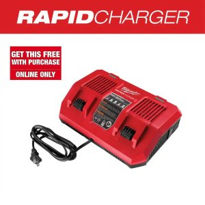 Milwaukee M18 18-Volt Lithium-Ion Dual Bay Rapid Battery Charger