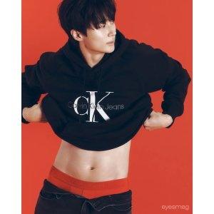 Calvin Klein Monogram Logo Fleece Hoodie