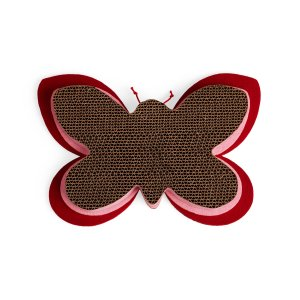 YOULY Valentine's Day Butterfly Cat Scratcher Toy, Small
