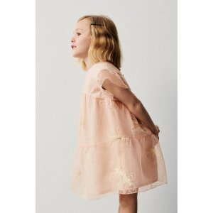 Zara FLORAL TULLE DRESS