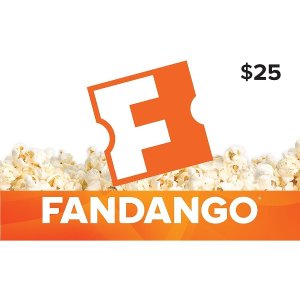 Fandango Gift Card $25 (Email Delivery)