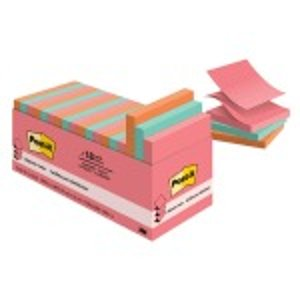 Post it Pop Up Notes 3 in x 3 in 18 Pads 100 SheetsPad Clean Removal Poptimistic Collection - Office Depot